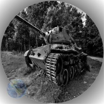 Tortenaufleger Fondant Panzer 1 