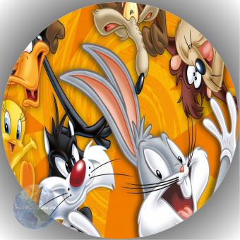 Tortenaufleger Fondant Looney Tunes 16 
