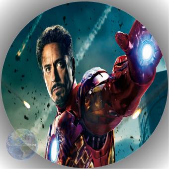 Tortenaufleger Esspapier Iron Man 18 