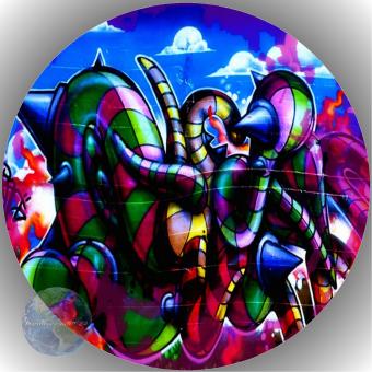 Tortenaufleger Esspapier Graffiti 18 