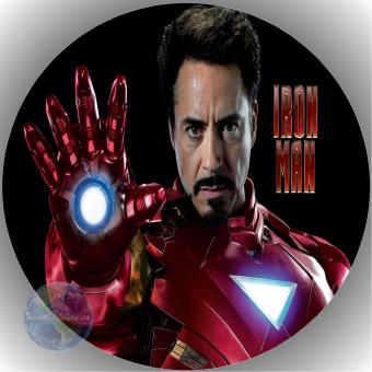 Tortenaufleger Fondant Iron Man 19 
