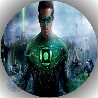 Tortenaufleger Fondant Green Lantern 2 