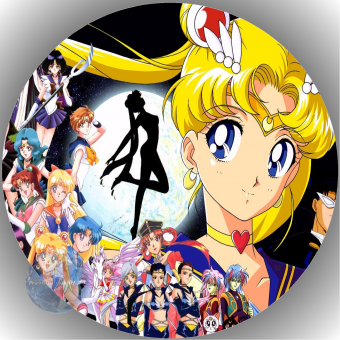 Tortenaufleger Fondant Sailor Moon 2 