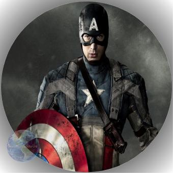 Tortenaufleger Esspapier Captain America 2 