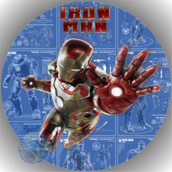 Tortenaufleger Esspapier Iron Man 24 