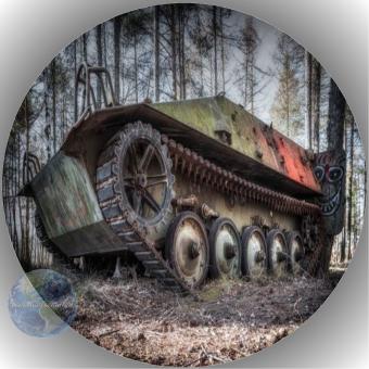 Tortenaufleger Esspapier Panzer 3 