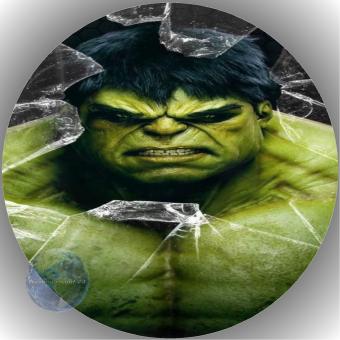 Tortenaufleger Esspapier Hulk 4 
