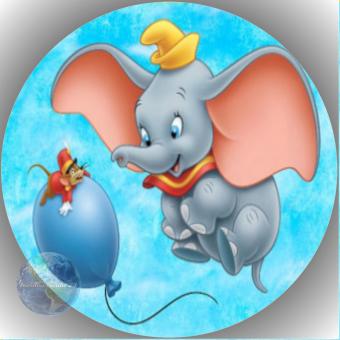 Tortenaufleger Esspapier Dumbo 4 
