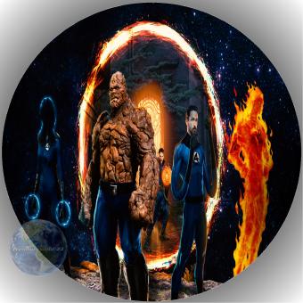 Tortenaufleger Esspapier Fantastic Four 4 