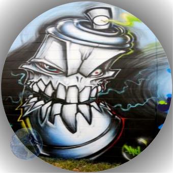 Tortenaufleger Esspapier Graffiti 4 