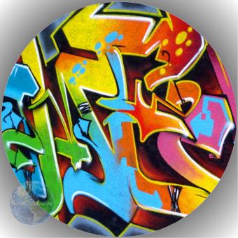 Tortenaufleger Esspapier Graffiti 6 
