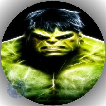 Tortenaufleger Esspapier Hulk 8 