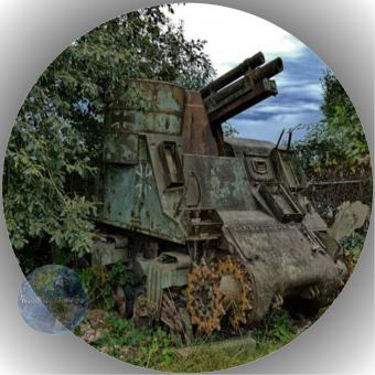 Tortenaufleger Fondant Panzer 9 