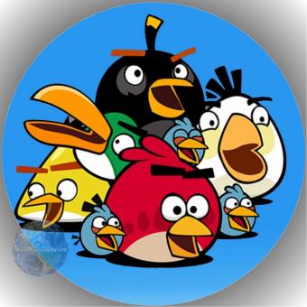 Tortenaufleger Esspapier Angry Birds 1 