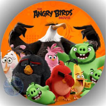 Tortenaufleger Esspapier Angry Birds 12 