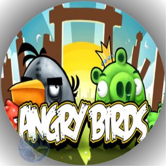 Tortenaufleger Esspapier Angry Birds 13 