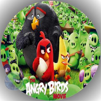 Tortenaufleger Esspapier Angry Birds 16 