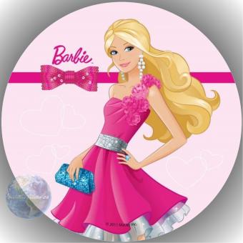 Tortenaufleger Esspapier Barbie 16 