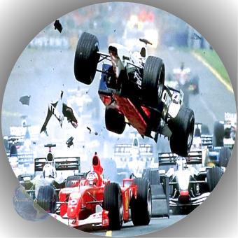 Tortenaufleger Fondant Formel 1 11 