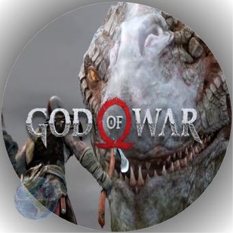 Tortenaufleger Fondant God of War 5 