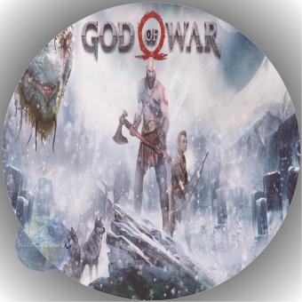 Tortenaufleger Fondant God of War 6 