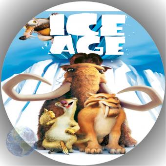 Tortenaufleger Fondant Ice Age 8 