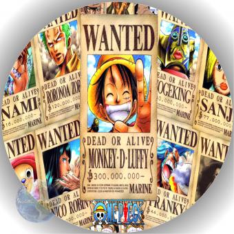 Tortenaufleger Fondant One Piece 8 