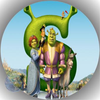 Tortenaufleger Esspapier Shrek 8 