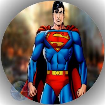 Tortenaufleger Esspapier Superman 15 