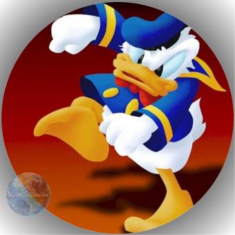 Tortenaufleger Esspapier Donald Duck 1 