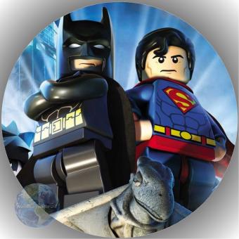 Tortenaufleger Esspapier Batman & Superman 1 