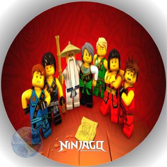 Tortenaufleger Esspapier Lego Ninjago 10 