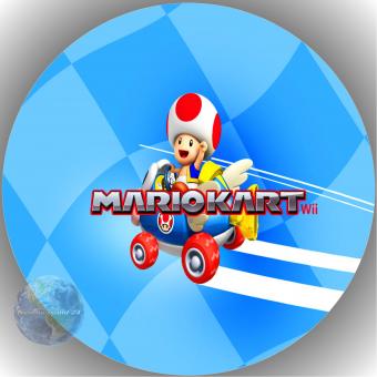 Tortenaufleger Esspapier Mario Kart 10 