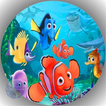 Tortenaufleger Fondant Findet Nemo 15 