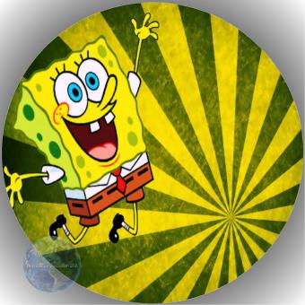 Tortenaufleger Fondant Spongebob 24 