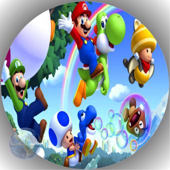 Tortenaufleger Fondant Super Mario 28 