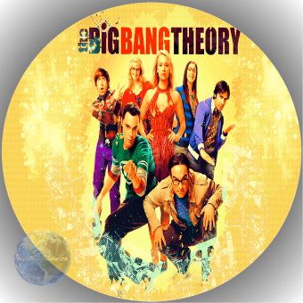 Tortenaufleger Fondant The Big Bang Theory 3 