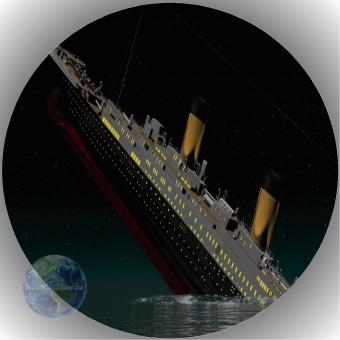 Tortenaufleger Esspapier Titanic 3 