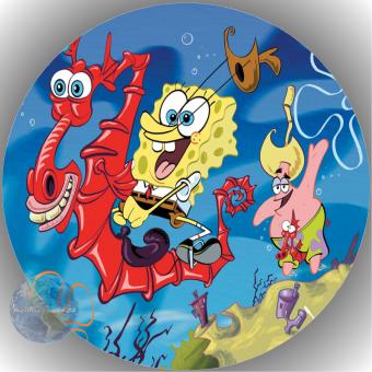 Tortenaufleger Fondant Spongebob 30 