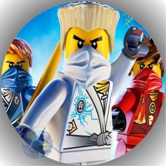Tortenaufleger Fondant Lego Ninjago 47 