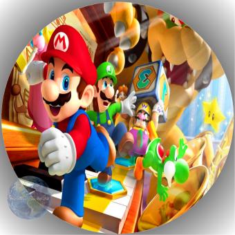 Tortenaufleger Esspapier Super Mario 48 