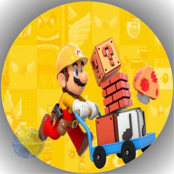 Tortenaufleger Esspapier Super Mario 5 