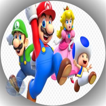 Tortenaufleger Esspapier Super Mario 58 