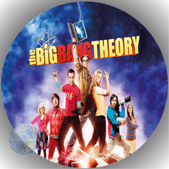 Tortenaufleger Fondant The Big Bang Theory 7 