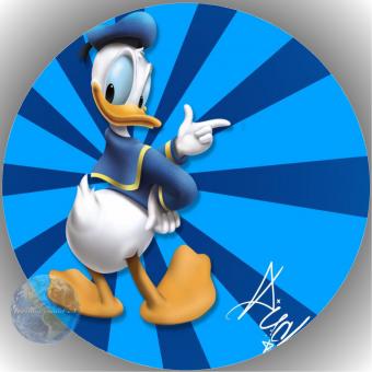 Tortenaufleger Fondant Donald Duck 7 