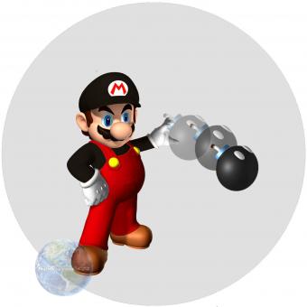 Tortenaufleger Fondant Super Mario 78 