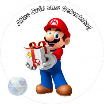 Tortenaufleger Fondant Super Mario 84 