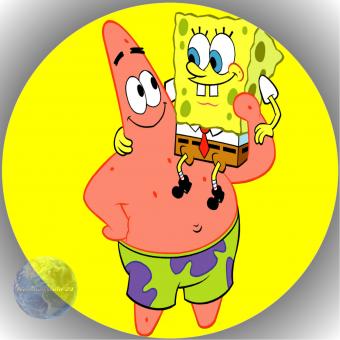 Tortenaufleger Fondant Spongebob 9 