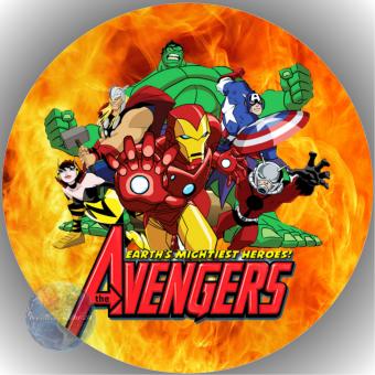 Tortenaufleger Fondant The Avengers 15 