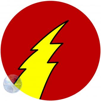 Tortenaufleger Fondant The Flash 24 